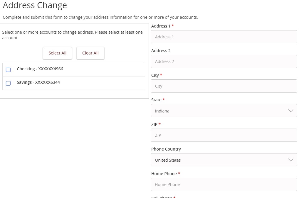 How-To Preferences - Contact Information Address Change