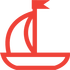 Sailboat icon